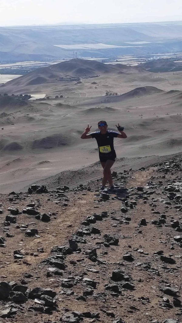 Descenso cerros Club Trail Running Arica 103 Mob